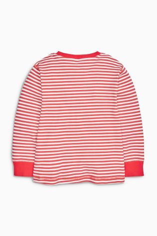 Red/White Stripe Pyjamas (9mths-8yrs)
